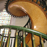 The amazing spiral staircase..