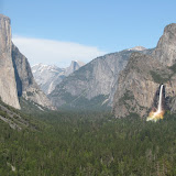 Bridal Veil Falls - rainbow from mist