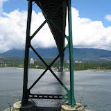 Under Lion Gate Bridge - Vancouver