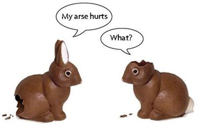 my arse hurts