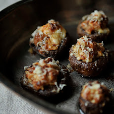 Creamy Sausage Stuffed Mushrooms