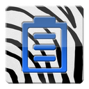 Zebra Battery Widget mobile app icon