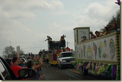 Scott Louisiana Mardi Gras Parade 022