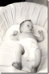 linda as a baby