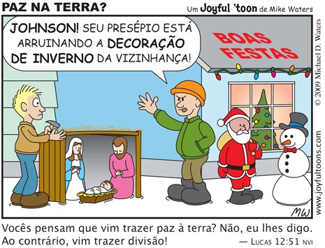 Joyful 'toon 145_Peace on earth? (PT.BR) Joyful 'toon 145_Peace on earth? (PT.BR)