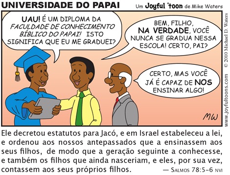 Joyful 'toon 156_Dad university PT.BR Joyful 'toon 156_Dad university PT.BR