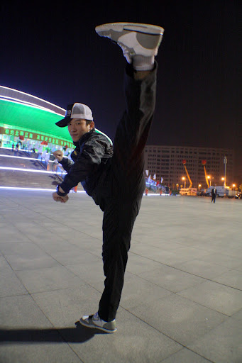 wu di gets his kicks