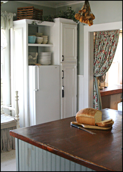 Small Sized Fridge in Dream Kitchen