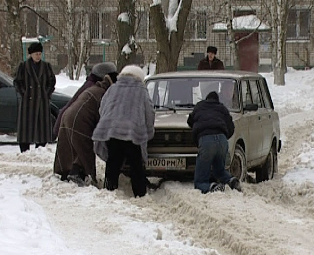 Зимние дворы в Ярославле
