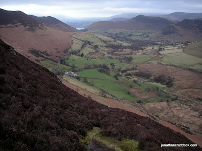 View from below east ridge of Knott Rigg