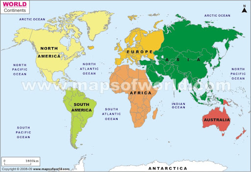 blank map of the world continents. of continents blank maps
