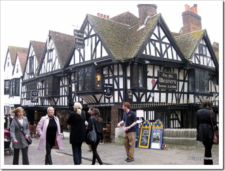The old Weavers House AD1500. Canterbury.