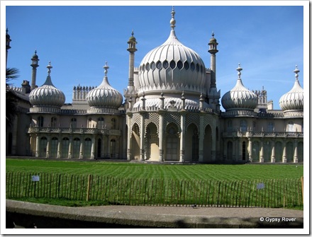 The Royal Pavilion in Brighton.