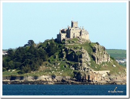 St Michael's Mount across the bay from Penzance.