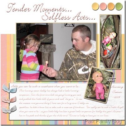 Addi-Tender moments...