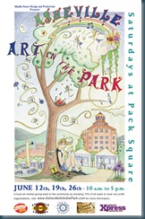Art In The Park 2010F Poster
