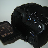 The LCD Tilted Open