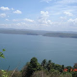 You can see a panoramic view of the different waters mixing in the sea from the Fort