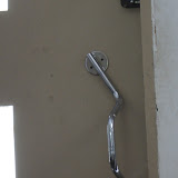 Handlebars to open the door