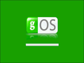 gOS loading after install. Green seems to bethe theme here as in Mint.