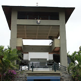 A view of the observation tower.