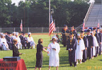 Emily at her graduation from West Morris Mendham High School in 2002