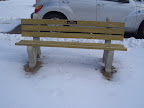 Emily's bench in Pleasant Hill Cemetery in Chester, NJ