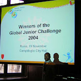 Global Junior Challenge, 2004