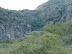 The trail we came down - following the green tree line top to bottom.  2hrs, 200m climbing, 200m descending.  Not a bad performance for an almost-6 year old.