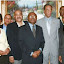 RAPPING WITH THE AMBASSADORS: Members of Generation 2000 (G2K) rap with Geneive
Brown-Metzger, consul general of Jamaica to New York (3rd left) and Anthony Johnson, Jamaica's
ambassador to the United States (7th left). Also in photo (l-r) Barry Whyte, Arlene McLaren,
Donovan Wilson, Sephron Muir, Patrick Maitland, Kevin Sangster, Tony Bent, Michy B and Vinroy
Bell. The occasion was at a recent welcome party held at The Elegant Rose Hall, the Bronx in honor
of the ambassadors. RAPPING WITH THE AMBASSADORS: Members of Generation 2000 (G2K) rap with Geneive
Brown-Metzger, consul general of Jamaica to New York (3rd left) and Anthony Johnson, Jamaica's
ambassador to the United States (7th left). Also in photo (l-r) Barry Whyte, Arlene McLaren,
Donovan Wilson, Sephron Muir, Patrick Maitland, Kevin Sangster, Tony Bent, Michy B and Vinroy
Bell. The occasion was at a recent welcome party held at The Elegant Rose Hall, the Bronx in honor
of the ambassadors.