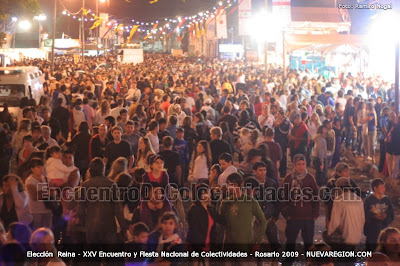 Más de 800.000 personas en la Fiesta Nal. de Colectividades 2009 en Rosario