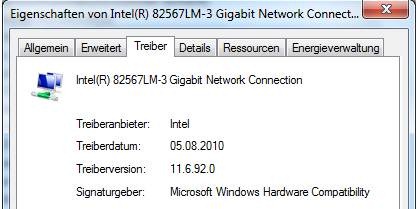 82567LM NIC from Intel.