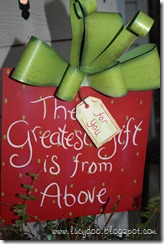 Greatest Gift Sign