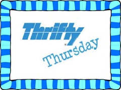 Thrifty Thursday Button with border thick