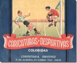 caricaturas desportivas coloridas capa
