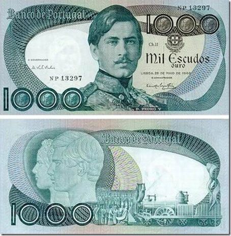 1000 escudos d pedro v santa nostalgia