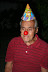 Momento fim de festa - Nelson com nariz de palha&ccedil;o