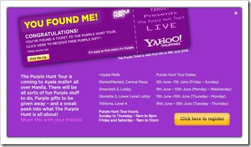 yahoo purple hunt