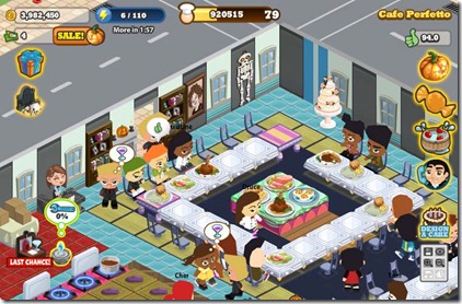 cafe world spooky