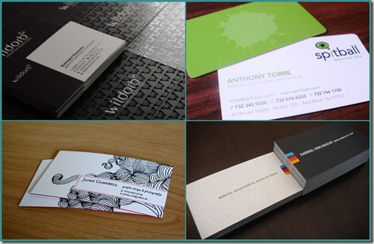 business cards examples