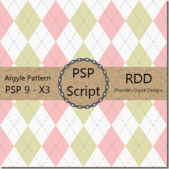 RDD-ArgylePatternDisplay