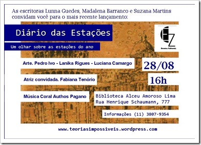 convite diário das estações