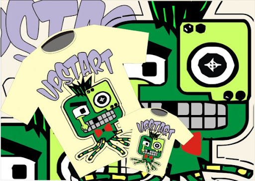 T-Shirt Upstart Robot T-Shirt Upstart Robot