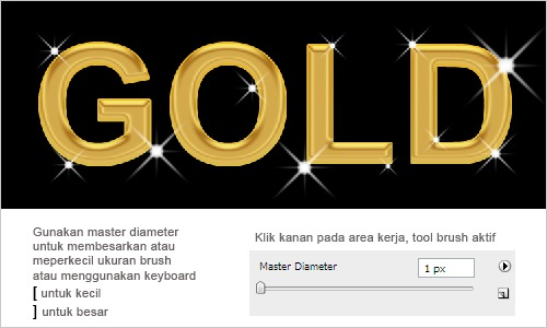 Gold Text Effects Photoshop