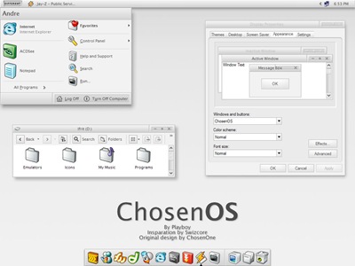 ChosenOS,windows style xp theme download，xp佈景主題vista，visual styles，xp佈景主題教學下載，桌面改造，桌面美化，破解xp佈景主題限制