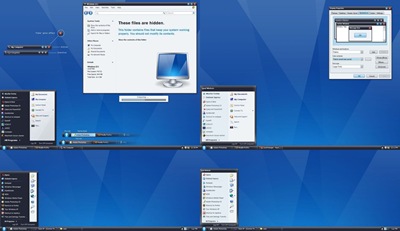 Pristine_OS_1_1,windows style xp theme  download，visual styles，xp佈景主題vista教學下載