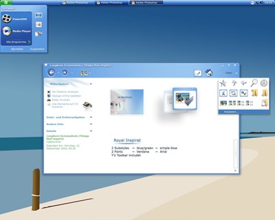 Royal_Inspirat,windows style xp theme  download，xp佈景主題vista，visual styles，xp佈景主題教學下載