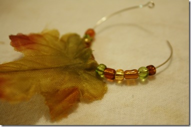 beads leaf beads