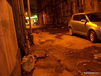 Lane at Night
