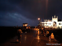 White and Blue at Haji Ali, Mumbai